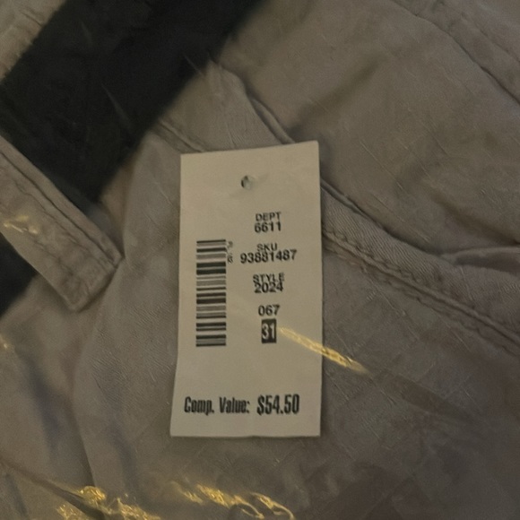 Men’s Belted Cargo Shorts - Picture 6 of 7